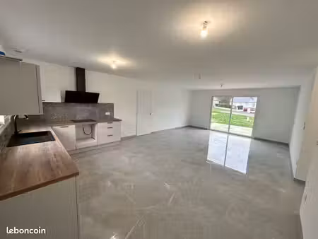 maison neuve de plain pied - 100m2 - 3 chambres - dpe a