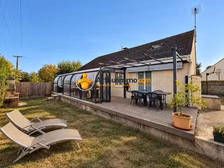 maison de plain-pied 103m² – sous-sol total – terrain 650m²