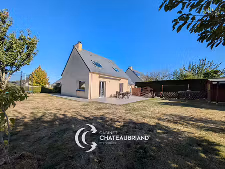 maison à vendre dol de bretagne 4 pièces  97m²  garage  terrain 564m² clos.