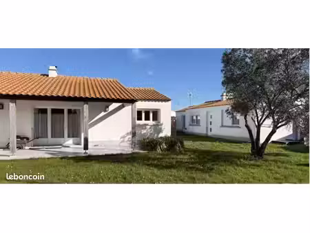 maison 84m2 + dépendance aménagée + terrain 700m2  île de noirmoutier