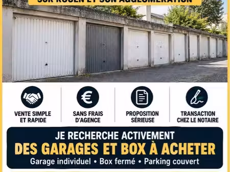 achat garage particulier