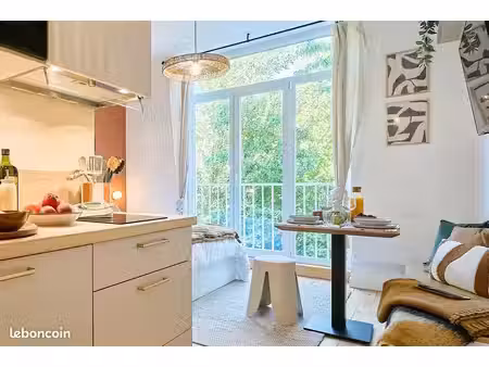 studio meublé 18 m²  1 à 10 mois  tout inclus