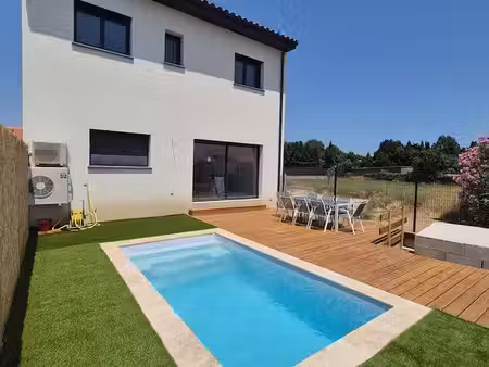 location maison avec jardin et piscine