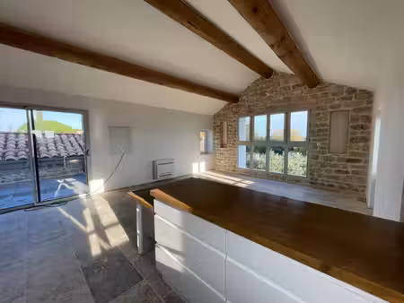 villevieille – appartement exceptionnel 3 pièces et terrasse