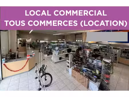 à louer - local commercial 278 m² - belle visibilité