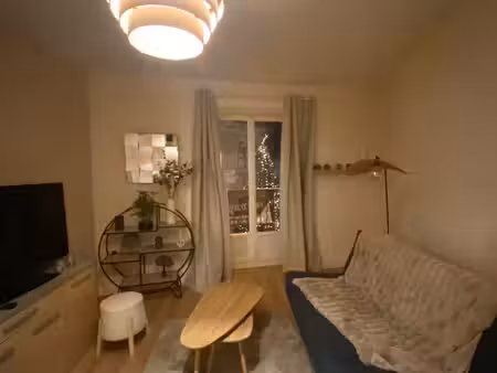 à louer – appartement p2 meublé entièrement rénové