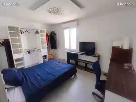 chambre meublée maison t4 tout inclus + grand garage