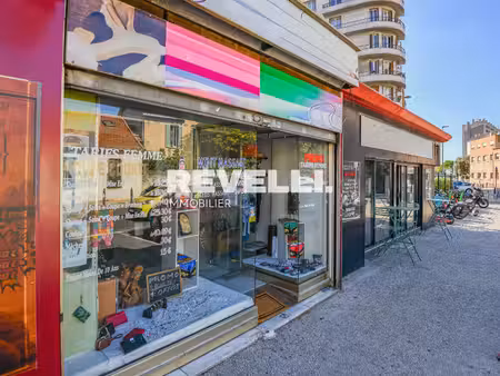 lavie - murs commerciaux - 38m2 - salon de coiffure - 13004 chutes lavie