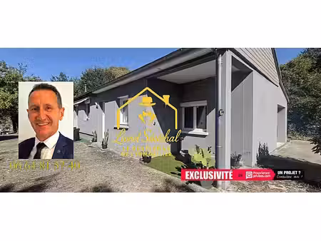 maison de plain-pied de 90 m2 sur une parcelle de plus de 4 000 m2
