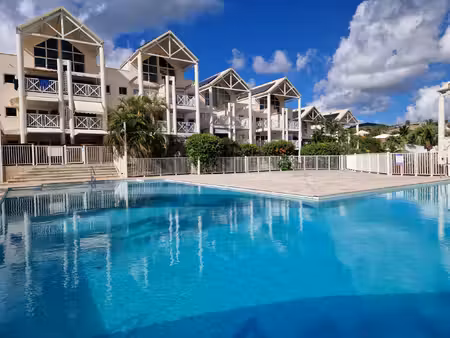 le diamant : vue mer t4 duplex rénové  piscine
