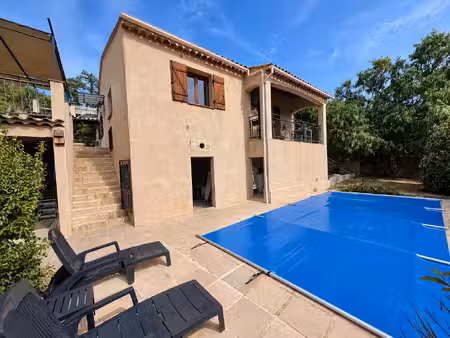 saint-martin-du-var villa individuelle avec piscine  vue d