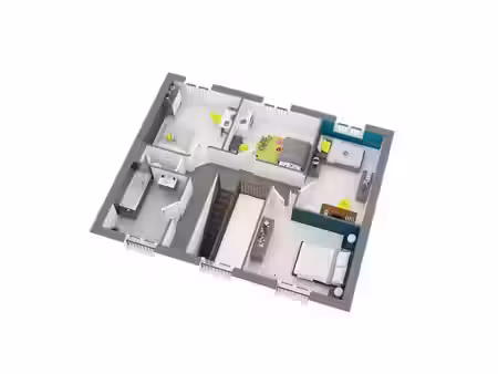 vente maison neuve 6 pièces 123.87 m² à chateau-thierry (02400)  260 000 €