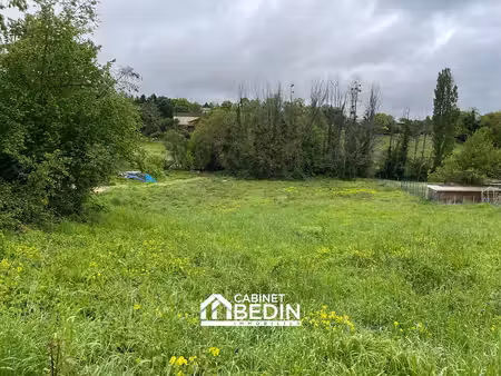 achat terrain 4 055m² branne 33420