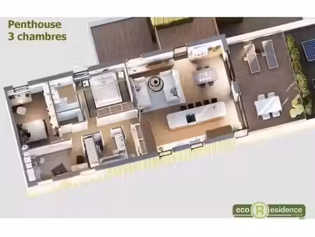 appartement à vendre à rue de la cité 16 verviers (vbe74362)