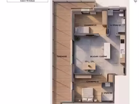 appartement de luxe de 67 m2 en vente la chapelle-d'abondance  france