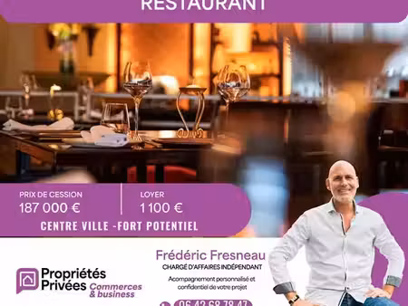 vente locaux professionnels 60 m² à vannes (56000)  187 000 €