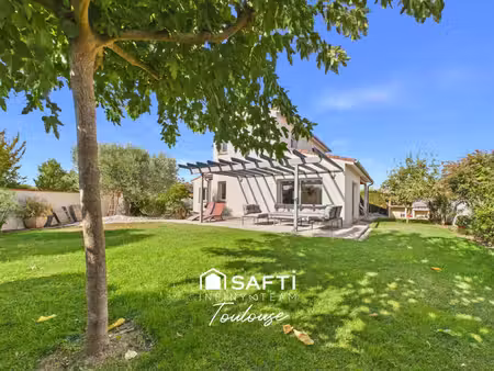 brax ( limitrophe léguevin) – villa t5 – 134 m² – 4 chambres
