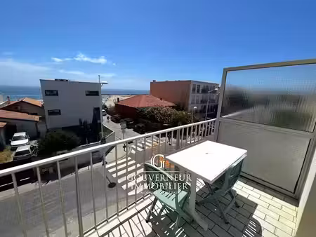location meublée appartement 1 pièce 21.42 m² à carnon plage (34280)  550 €