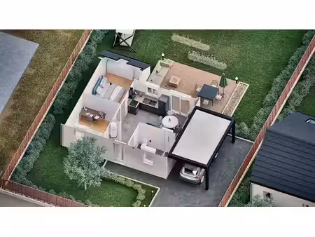 vente maison neuve 3 pièces 48.93 m² à balleroy (14490)  134 824 €