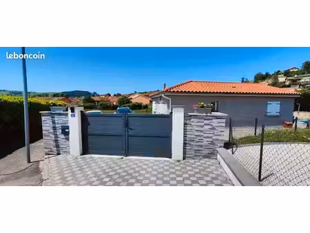charmante maison de plain-pied (2019) – 58 m² - saint-jean-la-bussière