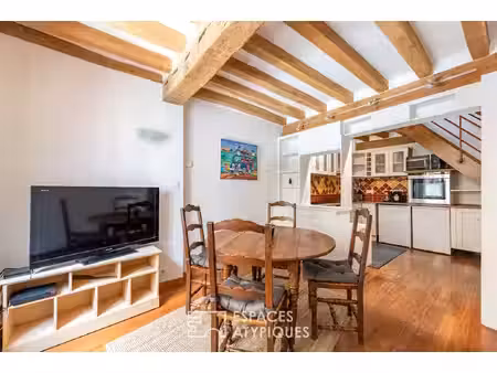 maison de ville meublée avec garage au coeur historique