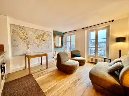 'versailles montreuil' bel appartement de 2 pièces 30 m2 meublé et entièrement refait à ne