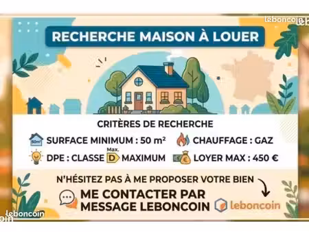 recherche maison ou appartement pmr