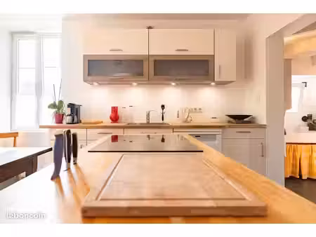 38 – la buisse - maison en pierre rénovée 150m²