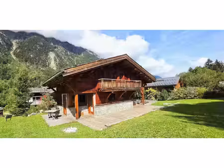 chalet avec vue panoramique et terrasse les bossons les moussoux - chamonix-mont-blanc (74