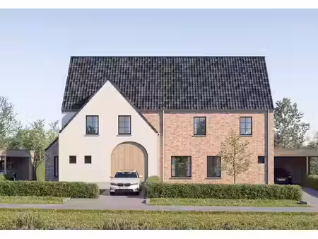 nouvelle maison de presbytère semi-ouverte spacieuse