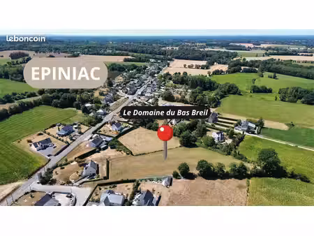 terrain à bâtir 345 m² à epiniac (35120)