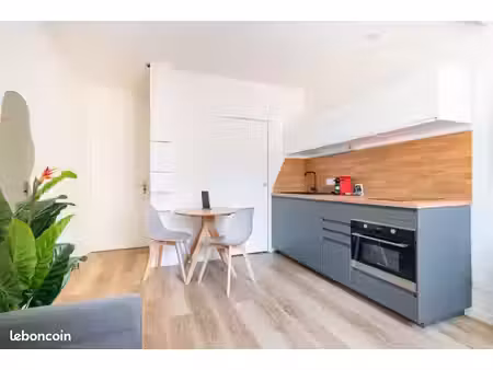 studio meublé 16m²