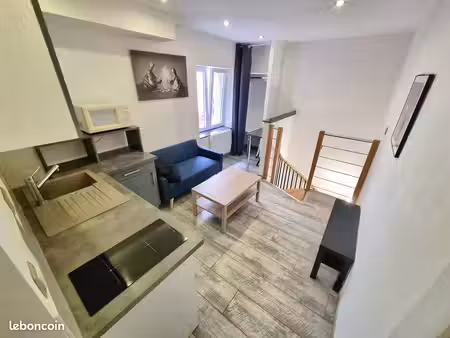appartement f2 en duplex meublé thoissey centre ville