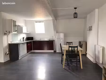 appartement - 57 75 m² - 2 pièces