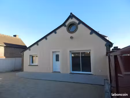 maison à louer à nonancourt 90m2 avec jardin