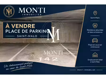 place de parking sécurisée à saint-malo