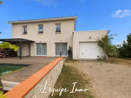 maison recente t4 avec garage et piscine