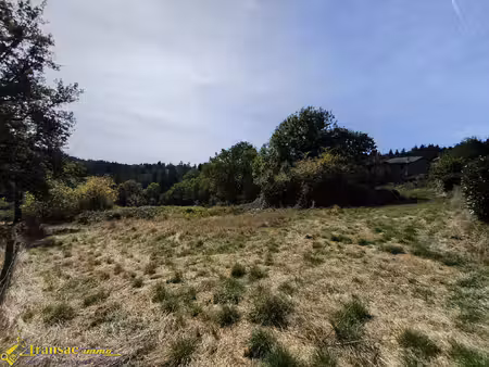 à chabreloche  terrain constructible de 2707m2 exposé plein