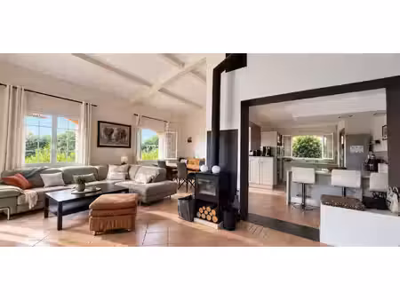 villa avec piscine et terrasse bagnols-en-forêt (83)