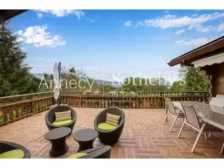 chalet de luxe à vendre à talloires