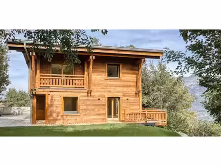chalet avec vue panoramique et terrasse combloux (74)