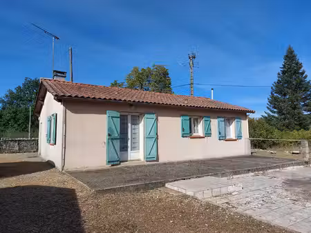 maison de plain pied sur grand terrain