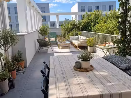 appartement clichy – 4 pièces 79 m² – rooftop – 3 chambres – parking