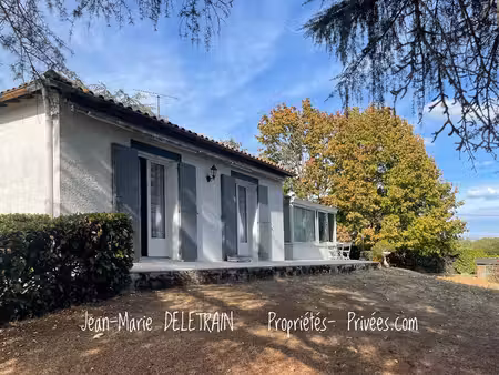 à 5 min de sainte-foy  plain-pied sur sous-sol total  3000 m² clos  dpe c