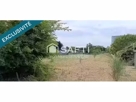 vente terrain à batir 605 m² à avoine (37420)  75 000 €