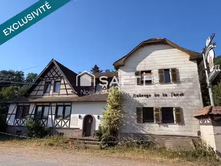 ancien restaurant sur beau terrain face haut-koenigsbourg