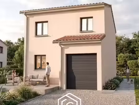 projet d’une maison individuelle de 85m2 avec terrain à farges (01)