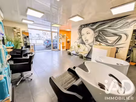 vente esthétique  coiffure 37 m²