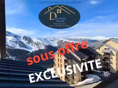 appartement type 2 - pieds des pistes