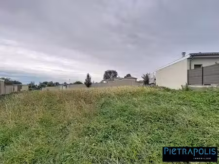 vente terrain à batir 730 m² à villeneuve (01480)  130 000 €